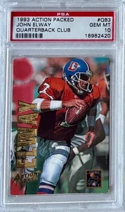 1993 Action Packed #QB3 John Elway PSA 10 Quarterback Club POP 11 HOF - Picture 1 of 2