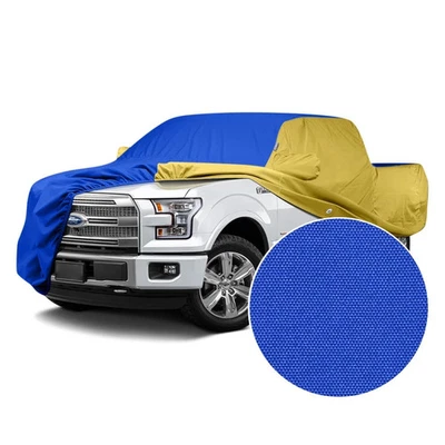 For Toyota Tundra 07-21 Car Cover WeatherShield HP Two-Tone Bright Blue Custom Foto 1 de 4
