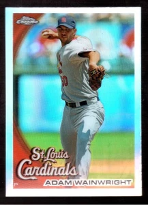 2010 TOPPS CHROME #43 ADAM WAINWRIGHT REFRACTOR - Picture 1 of 1