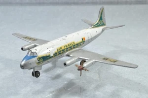 BI020 Dinky Toys France #60E Vikers Viscount "Air France" - épave E/- - Imagen 1 de 3