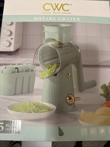 CWC Cook With Color - 5 blade rotary  grater - BRAND NEW!!  - Picture 1 of 5