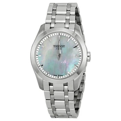 Tissot Couturier Mother of Pearl Dial Ladies Watch T0352461111100 - Image 1 of 3