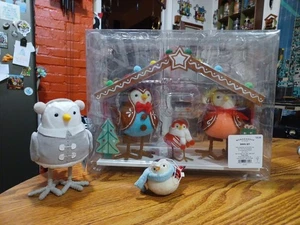 Juego de Navidad de 6 piezas de tela de pan de jengibre Featherly Friends - Objetivo ENVÍO RÁPIDO - Imagen 1 de 17