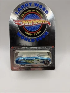 Hot Wheels RLC Larry Wood World Tour Tin '49 Merc Passion Too 1088/2500 Ice Blue - Picture 1 of 6