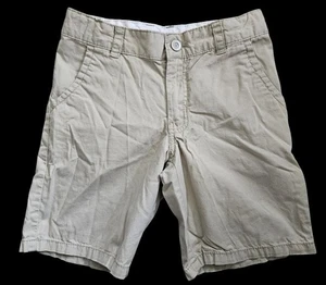 * Pantalones Cortos Chinos Caqui CAT & JACK Talla 8 Uniforme Cintura Ajustable - Imagen 1 de 4