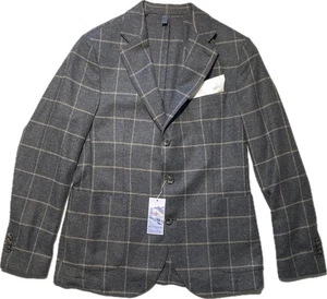 NEW- Size M Mens Cremieux Signature Casual Jacket Coat Blazer Wool Blend Gray - Picture 1 of 12