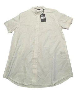 Brave Souls White Button-up Shirt Mens Size Large - Picture 1 of 7