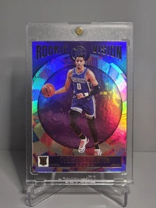 Panini Illusions 2021 - Tyrese Haliburton RC Rookie Vision #4 Purple Holo - Imagen 1 de 2