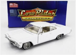 WELLY WE22417LRW-WH CHEVROLET - IMPALA SS 396 COUPE LOW RIDER 1965 - WHITE - 1/2 - Foto 1 di 2