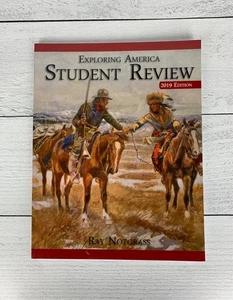 Notgrass Exploring America Student Review Book 2019 Excellent With No Writing - Picture 1 of 13