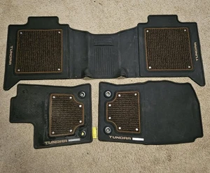 2022-2025 OEM Toyota Tundra 1794 Crewmax All Weather Floor Mats - Picture 1 of 8