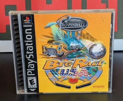 Pro Pinball Big Race USA | PlayStation (PS1) 2000 | CIB W/Manual - Image 1 of 4