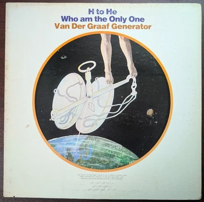 Van Der Graaf Generator H To He Who Am The Only.. US 1974 Vinyl LP, Dunhill, EX - Image 1 of 4