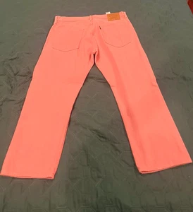 Levi's Fresh 551 Z Authentic Straight Cropped Jeans Pink Herren W36 Relaxed - Bild 1 von 6