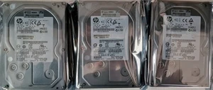 3x 2TB HGST 7.2K 3.5" SAS 6Gbps HDD Hard Disk Drive Jan 2015 (HUS724020ALS640) - Picture 1 of 3