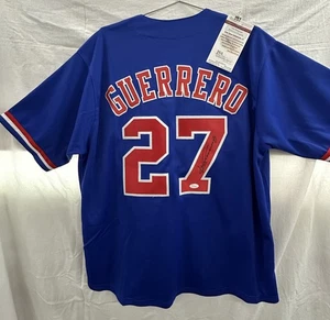 Vladimir Guerrero Sr. Signed Auto Jersey Montreal Expos MLB JSA w/ Cert XL HOF - Picture 1 of 8