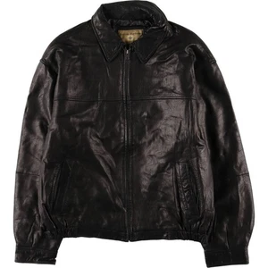 Vintage Boston Harbor padded swing-top leather jacket size XL (men's) - Picture 1 of 14