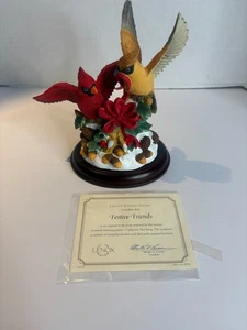 Scultura Lenox 2001 Festive Friends con scatola e certificato di autenticità - Foto 1 di 7