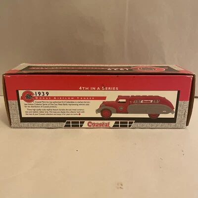 Dodge Airflow Tanker Bank 1939 "Costal" escala 1:38 fundido a presión por Ertl nuevo en caja 1996 Foto 1 de 4