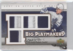 2007-08 Upper Deck Big Playmakers Jersey Patch /10 Alexander Steen #BP-AS Patch
