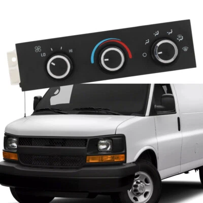 Air Conditioning Control Module Panel Fit for Chevrolet Express 1500 2001-2014 - Image 1 of 4