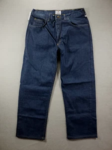 NWT Tyndale Jeans Men 36x29 Straight FR Dark Wash Denim Arc Workwear Made USA c - Picture 1 of 8