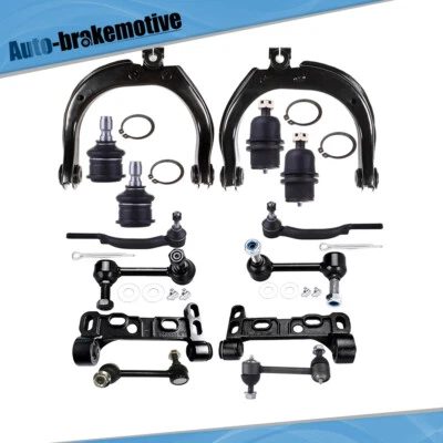 14x Front Control Arm Ball Joint Tie Rod End For 2004-06 Buick Rainier GMC Envoy Foto 1 de 4