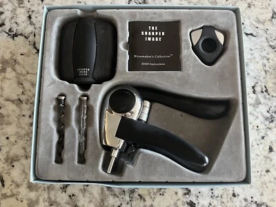 Sharper Image Design Winemaker's Collection Corkscrew Aerator Foil Cutter - Image 1 of 2