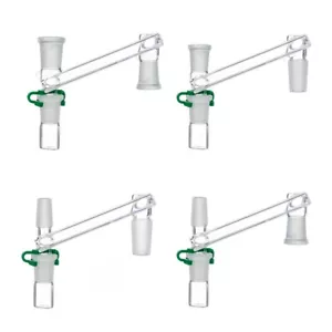 Adaptador desplegable de vidrio para recogedor de recuperación adaptadores de vidrio de laboratorio - Imagen 1 de 5