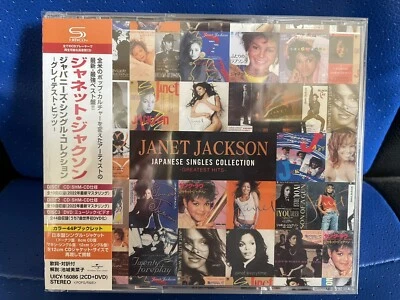LIMITED EDITION JANET JACKSON JAPANESE SINGLES COLLECTION 2 SHM CD DVD SET IN UK - Image 1 of 4