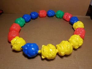 vintage fisher price snap lock beads