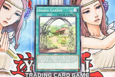 Yugioh Spell Card Aroma Garden CORE-EN062 1st Edition Common - Image 1 of 2