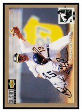1994 Collector's Choice Gold Signature Brent Gates  Oakland Athletics #107