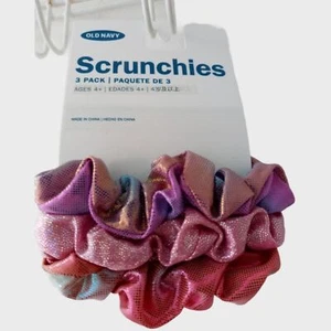 Old Navy Girls Scrunchies 3 Pack - Picture 1 of 7
