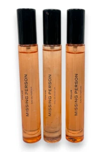 Phlur Missing Person Eau De Parfum (0.32oz/9.5ml) Lot Of 3 As Seen In Pics - Picture 1 of 2