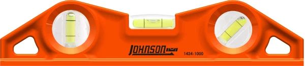 JOHNSON LEVEL 1424-1000 10" Magnetic Welder's Torpedo Level - Image 1 of 1