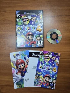 Mario Party 4 (Nintendo GameCube, 2002) CIB - Tested - See Photos - Picture 1 of 13