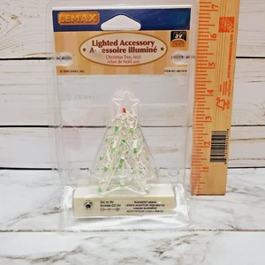 Vintage Lemax Lighted 3" Christmas Tree - Picture 1 of 2