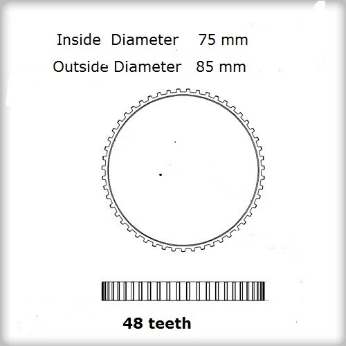 Rear ABS reluctor ring for Dacia Duster ( Drum Brake ) 2010-2016 - Image 1 of 1