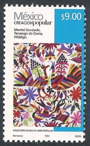 pp024 Mexico Creacion Popular MNH 2005 Sc#2501 Mc#3241l Et#cp024 paper 1 tablecl - Picture 1 of 1