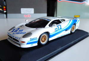 1/43 Minichamps Jaguar XJ 220 Racing GT Cup Italia ERG Racing