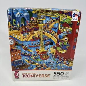 Steve Skelton's Tooniverse All Dogs Must Be On A Leash 550 Piece Puzzle Sealed - Picture 1 of 6