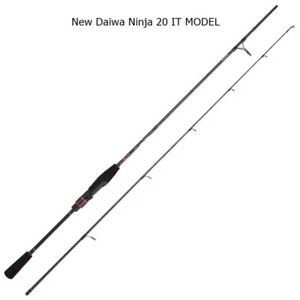 DAIWA NINJA SPINNING IT MODEL 2 PEZZI e DROP SHOT SPINNING MARE FIUME