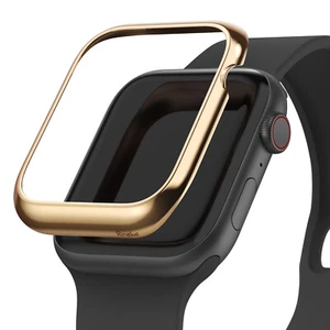 Pour Apple Watch Series 6/5/4/Se étui 40 mm, 44 mm housse de style lunette annulaire - Photo 1 sur 306