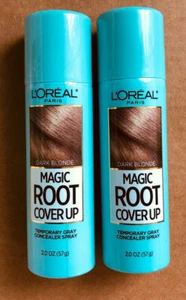 Loreal Magic Root Cover Up Temporary Gray Concealer Spray 2oz each, 2 Packs - Picture 1 of 5