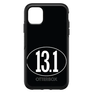 OtterBox Symmetry for Apple iPhone (Pick Model) - Blck White 13.1 Half Marathon - Picture 1 of 20
