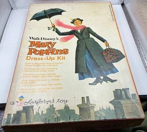 1964 Walt Disney's Mary Poppins Dress-Up Kit Colorforms - Picture 1 of 13