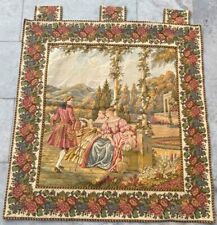 Vintage French Tapestry  Wall Hanging Home Decor Romantic Tapestry 3x3