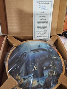 Wyland Hamilton Sammelteller GREAT MAMMALS OF THE SEA , 4 Sammelteller - Bild 1 von 4