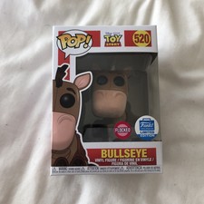 flocked bullseye pop toy story